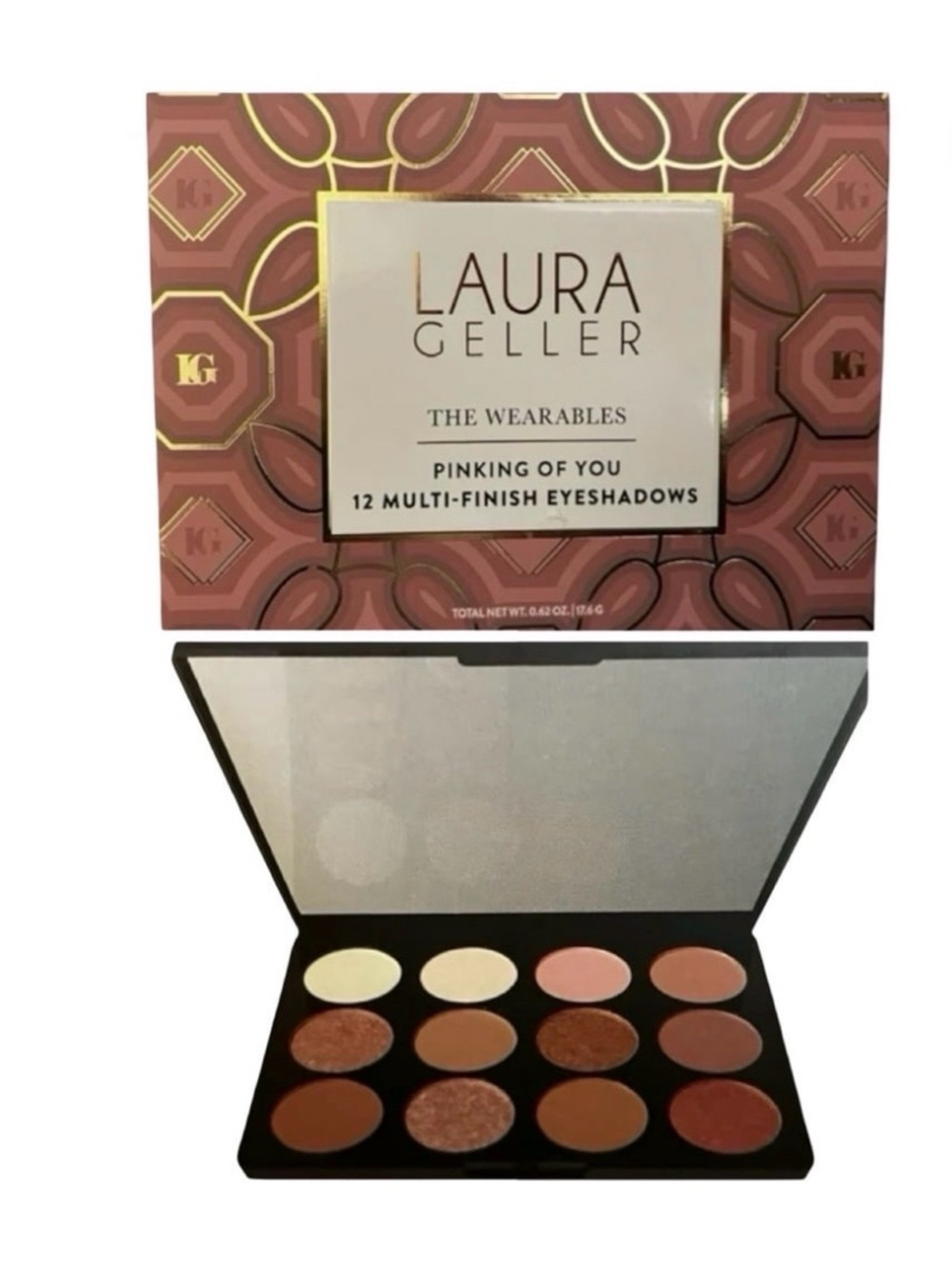 Brand new Laura Geller Pinking of You, 12 Multi-Finish Eyeshadow Palette